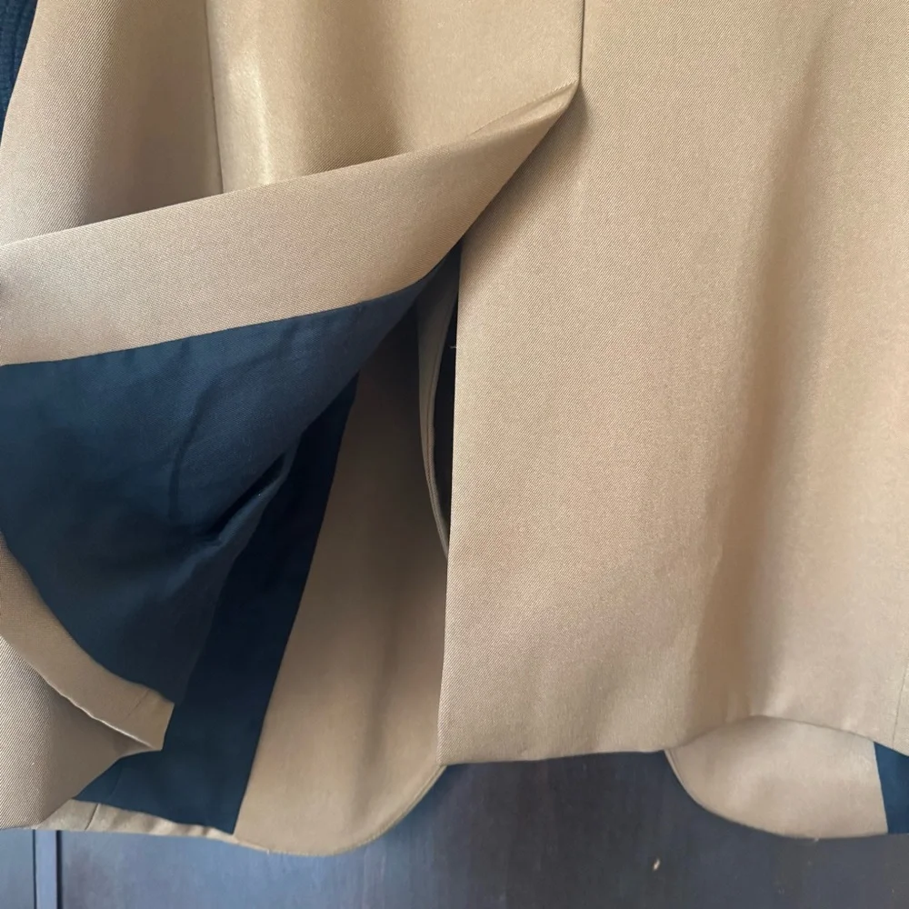 Tibi Techy Knit Sleeve Blazer, Size 10 - Picture 10 of 13